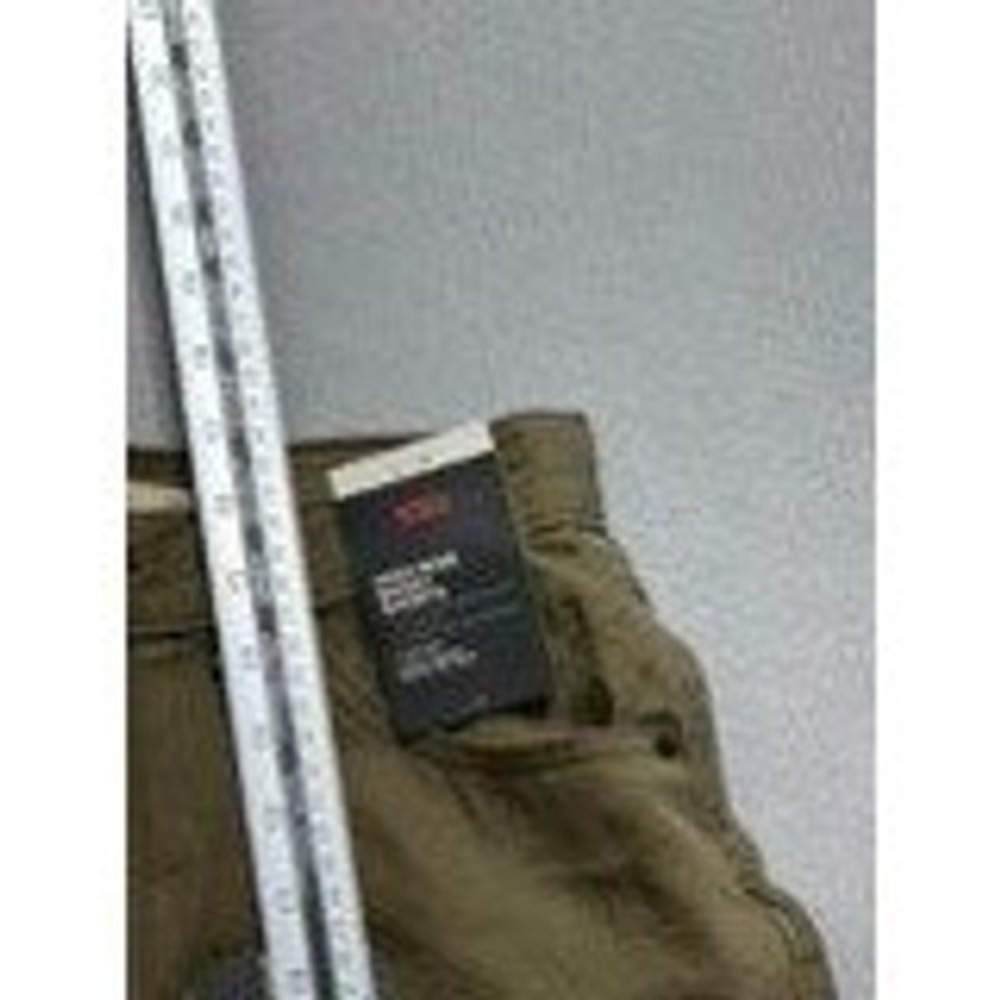 Levi's Womens Shorts 25 Green NWT High Rise Baggy Lightweight Linen Utility Boho - Picture 11 of 13